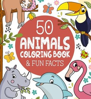 50 Animals Coloring Book & Fun Facts for Kids: Discover a Colorful World of Amazing Animals Online Hot Sale