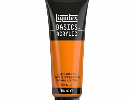 Akryyliväri 118ml 720 Cadmium Orange Hue Liquitex Basics Acrylic Cheap