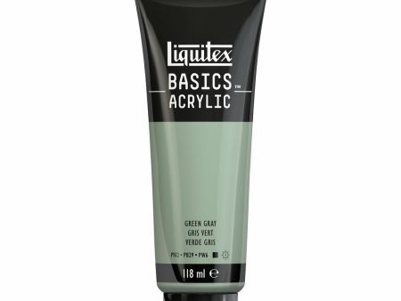 Akryyliväri 118ml 205 Green Grey Liquitex Basics Acrylic Online now