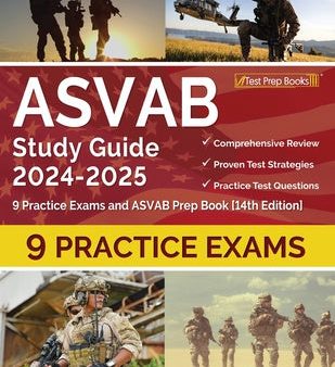 ASVAB Study Guide 2024-2025: 9 Practice Exams and ASVAB Prep Book [14th Edition] For Cheap