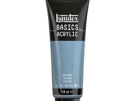 Akryyliväri 118ml 142 Blue Grey Liquitex Basics Acrylic For Discount