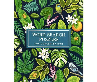 Word Search Puzzles for Concentration Fashion