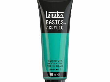 Akryyliväri 118ml 660 Bright Aqua Green Liquitex Basics Acrylic Cheap