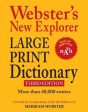 Webster s New Explorer Large Print Dictionary, Third Edition Fashion