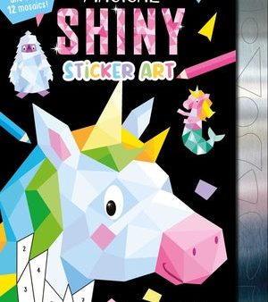 Magical Shiny Sticker Art: Create and Color 12 Mosaics! Online Sale